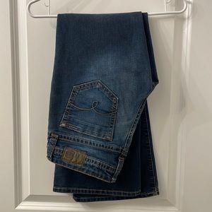 Boot cut denim jeans